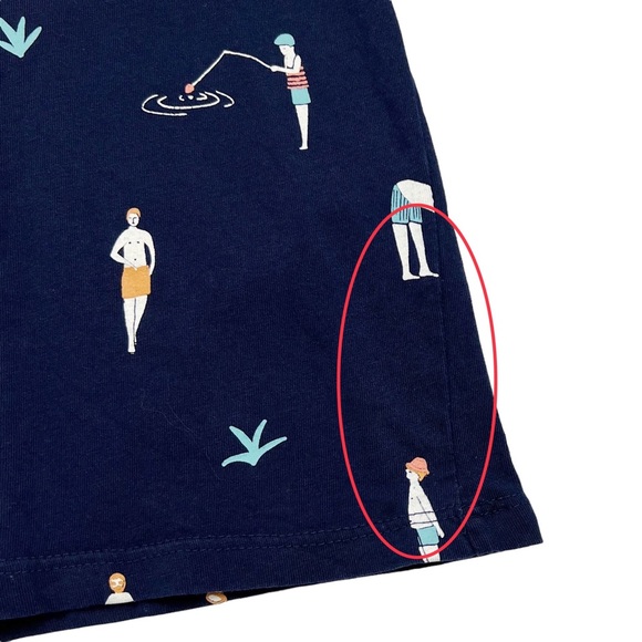 Carrement Beau “Grand Bain” Beach Theme Tee - Picture 6 of 7